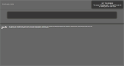 Desktop Screenshot of kickaz.com