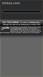 Mobile Screenshot of kickaz.com